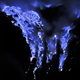 Illustration for article titled Spectacular blue lava flows at this Indonesian volcano